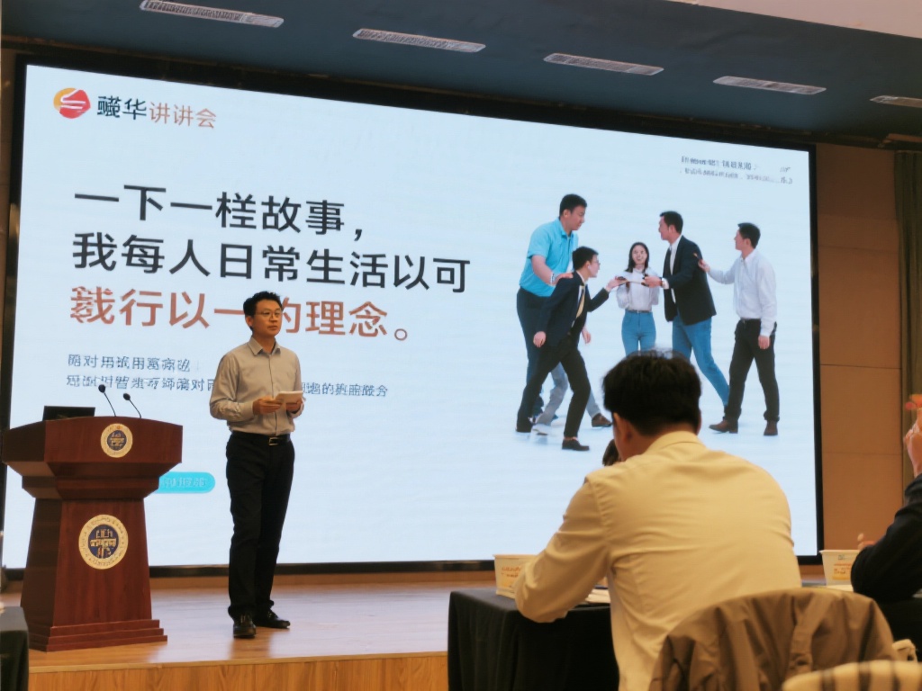 懋华讲坛体会 (聆听懋华讲坛,感悟知识与智慧的碰撞) 这样的故事并不遥远,我们每个人在日常生活中也可以践